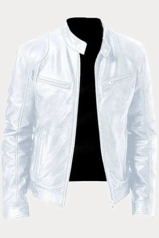 The Sleek Leather Jacket