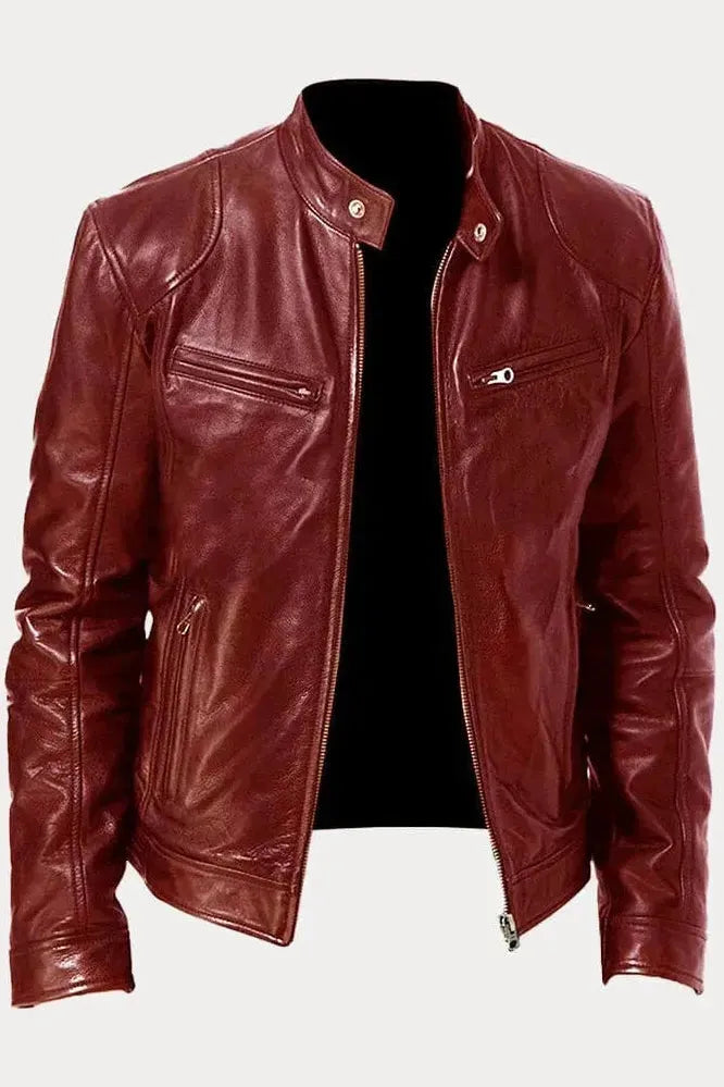 The Sleek Leather Jacket