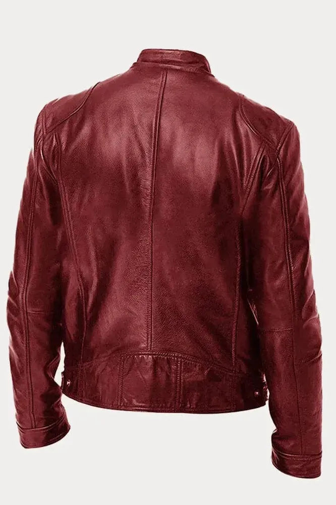 The Sleek Leather Jacket