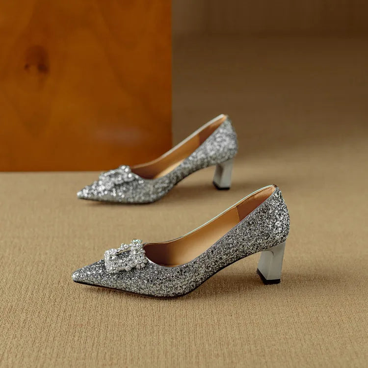 Emma | Gloria Glitter Pumps