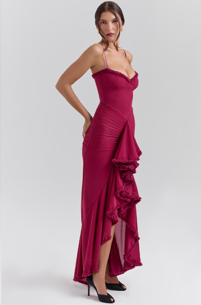 Edith - Enchanting Ruffled Dress