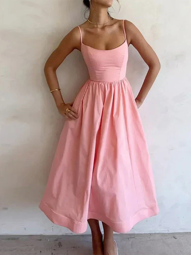 JOAN | SPAGHETTI STRAP DRESS
