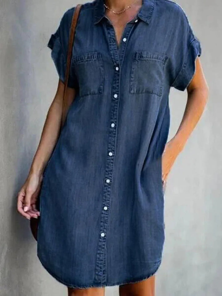 Jessa | Timeless Denim Dress