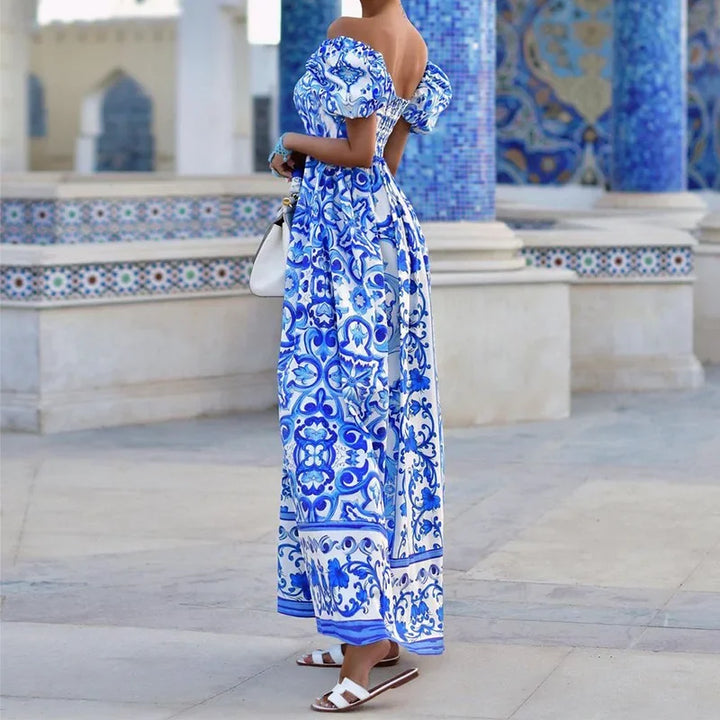 Isla Off-Shoulder Maxi Dress