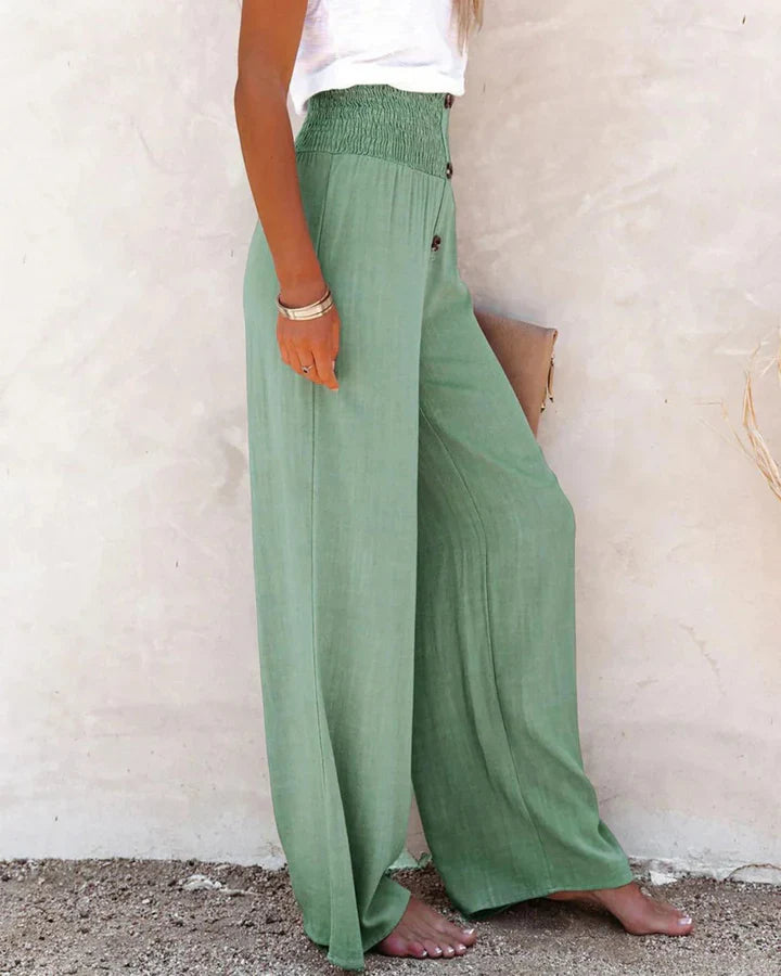 Camden - Women’s Cotton Linen Loose Casual Pants