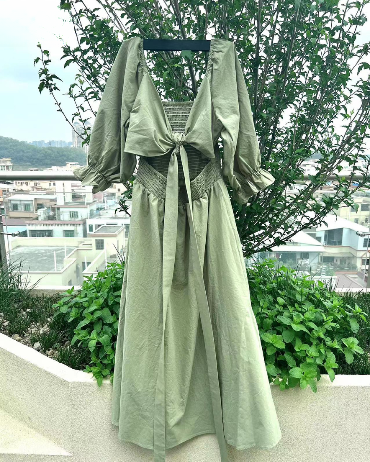 Ophelia - Sleeve Midi Dress