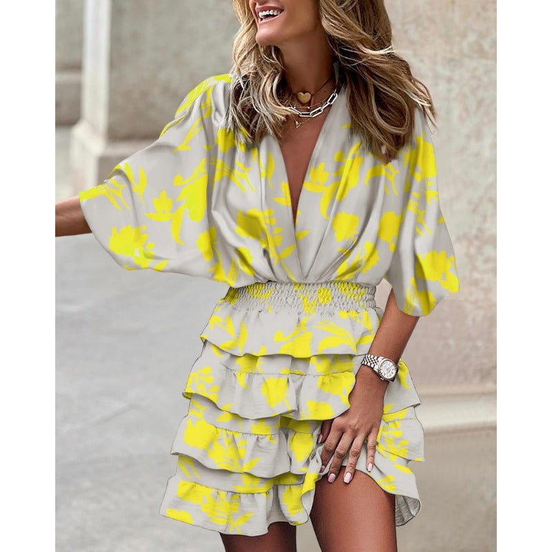 Soraya - Elegant Floral Dress