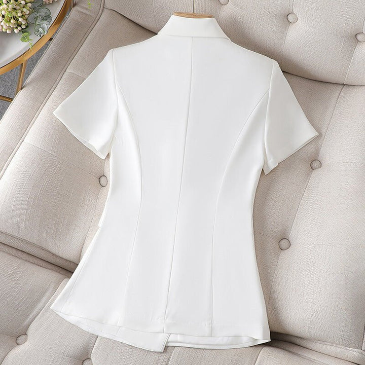 GERLIS FASHIONABLE SHORT-SLEEVED BLAZER
