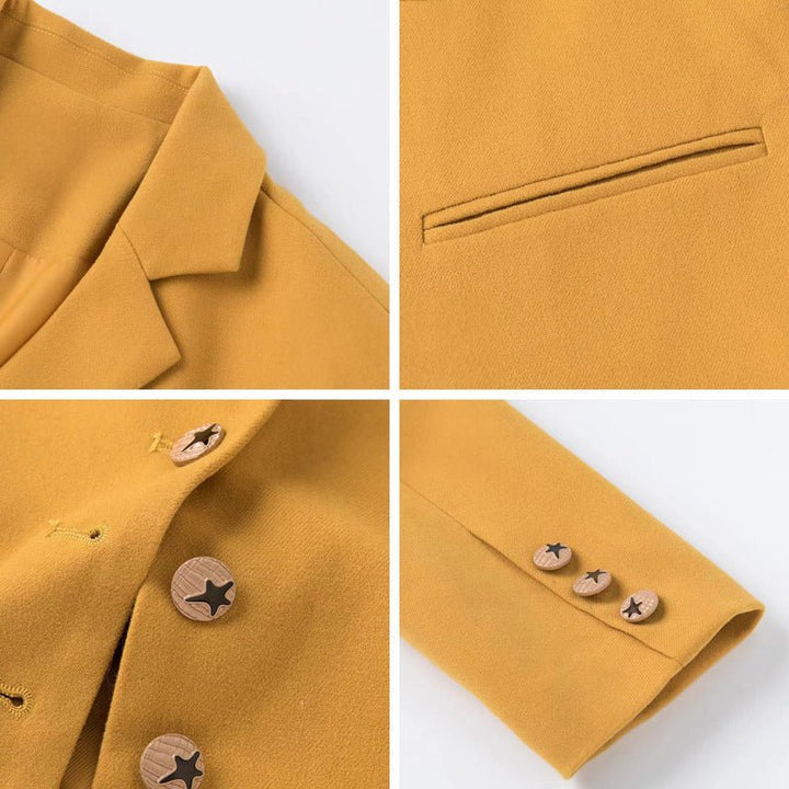 URSEL I ELEGANT BUTTON BLAZER
