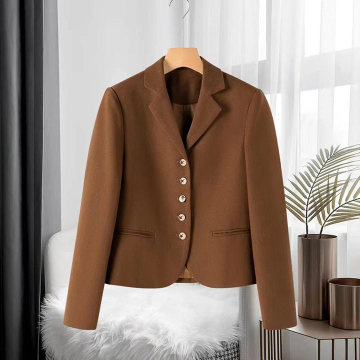 URSEL I ELEGANT BUTTON BLAZER