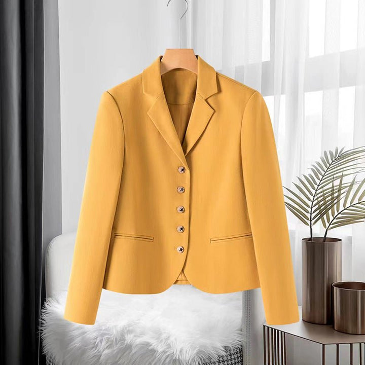 URSEL I ELEGANT BUTTON BLAZER