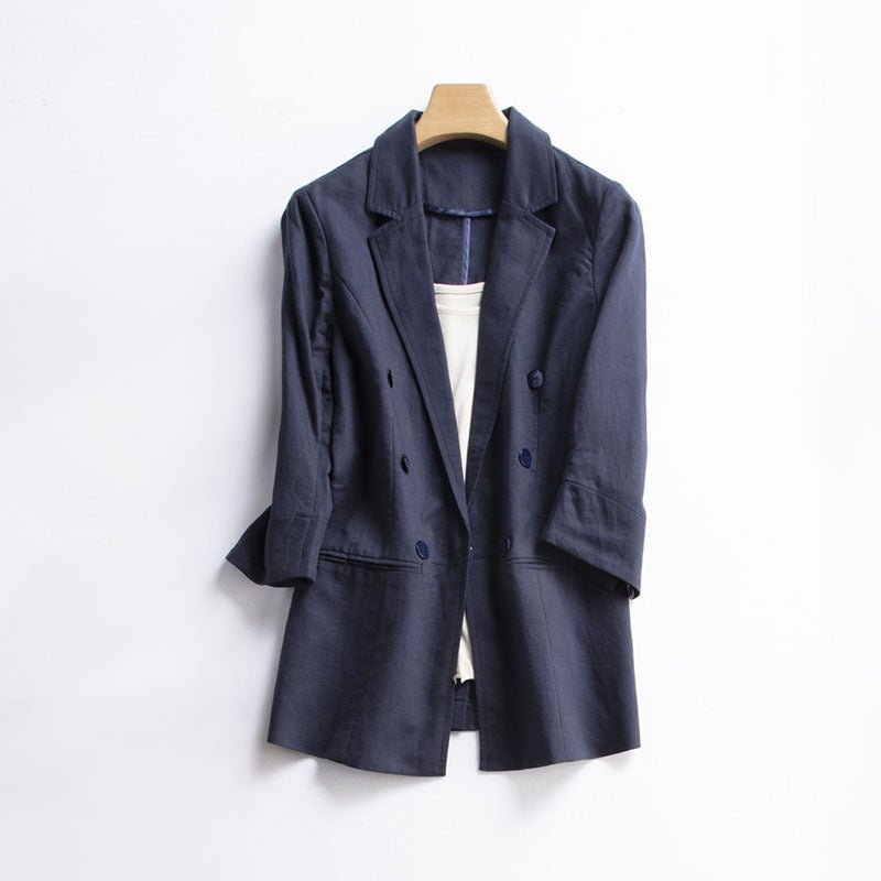 ARNTRAUD I COMFORTABLE LINEN BLAZER