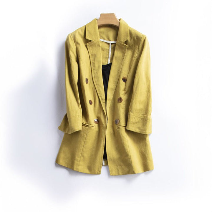 ARNTRAUD I COMFORTABLE LINEN BLAZER