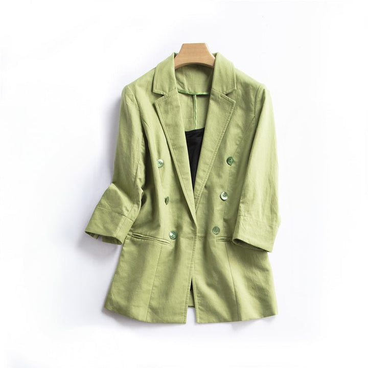 ARNTRAUD I COMFORTABLE LINEN BLAZER