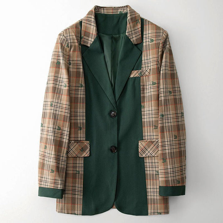 KATHELINA I RETRO CHECKED BLAZER