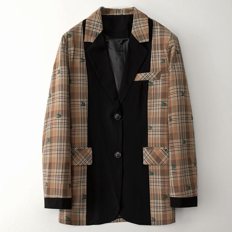KATHELINA I RETRO CHECKED BLAZER