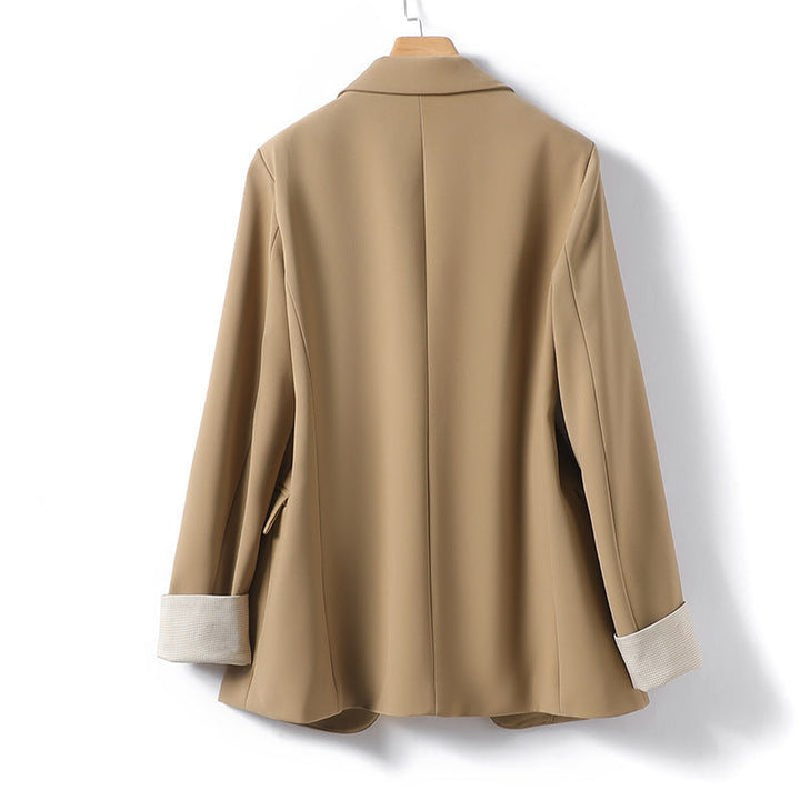 Vala Fashionable Khaki Blazer