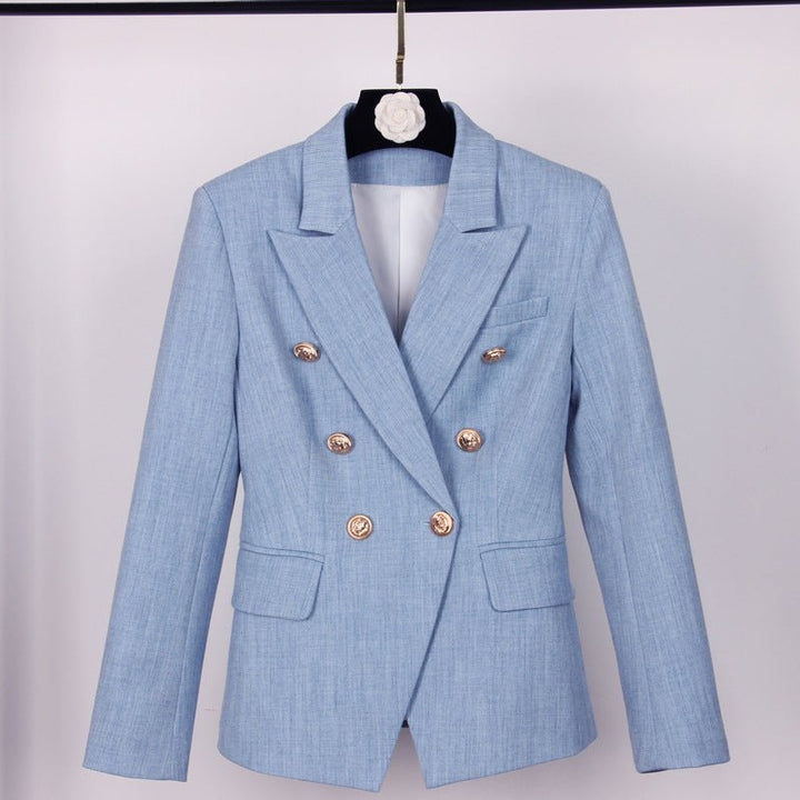 THIDRA I VINTAGE-DENIM-BLAZER