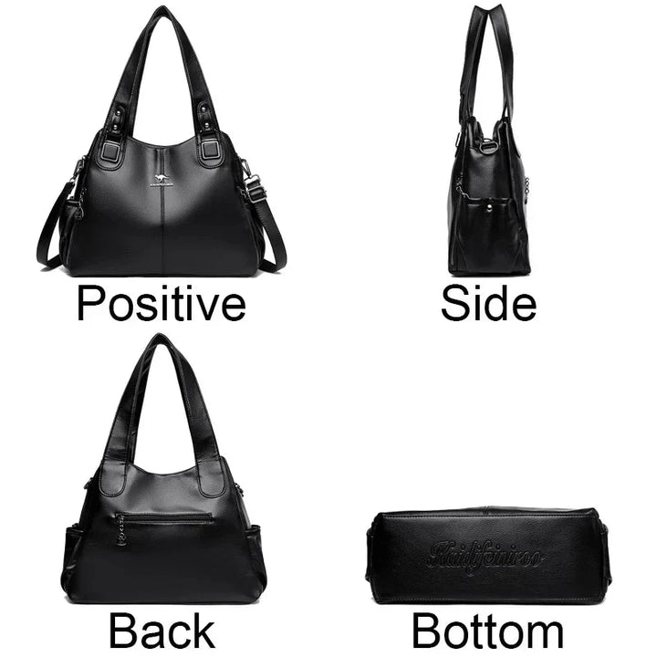 India™ Classic Vintage Leather Shoulder Bag
