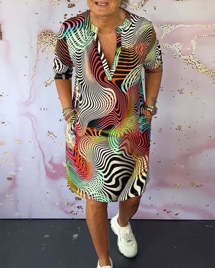 Ria - Colorful Dress