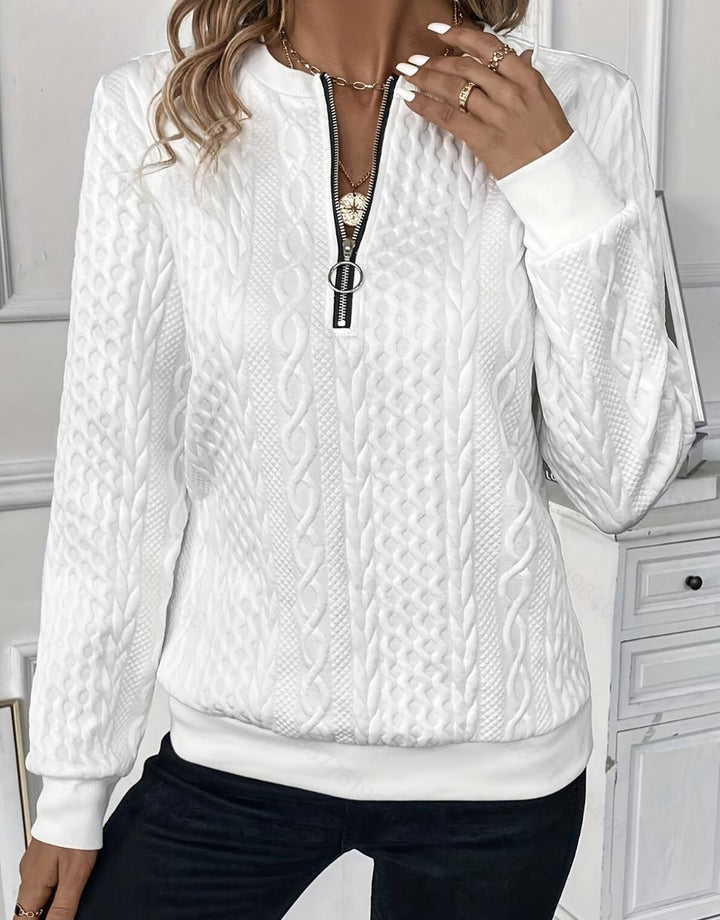 Herald - Elegant Jumper with Zip