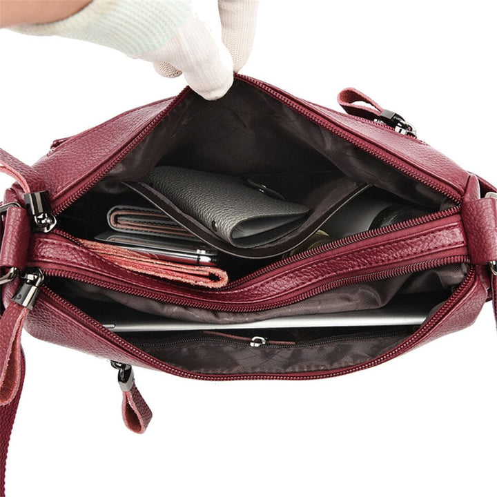 Evangeline | Designer Multi-Layer Crossbody Bag