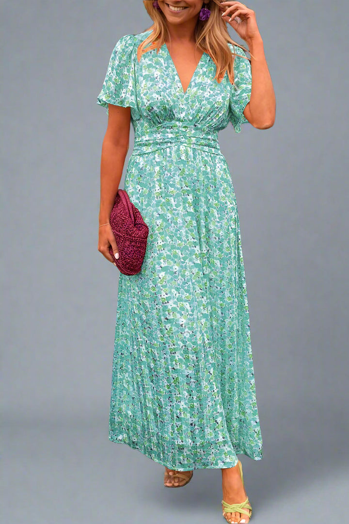 Hildegard | Romantic Maxi Dress with Floral Pattern and Lightweight Feel