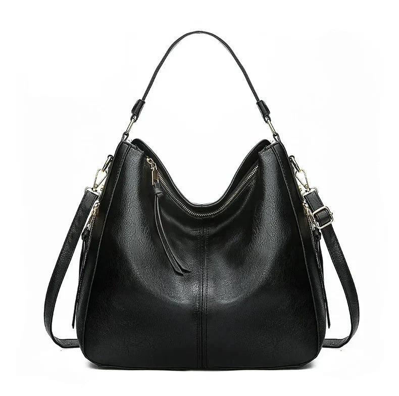 Leather Hobo Bag