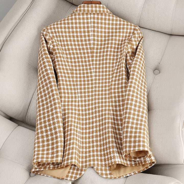 ANNEMIEKE CLASSIC CHECKED BLAZER