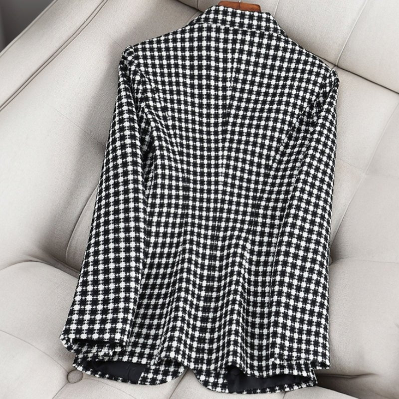 ANNEMIEKE CLASSIC CHECKED BLAZER
