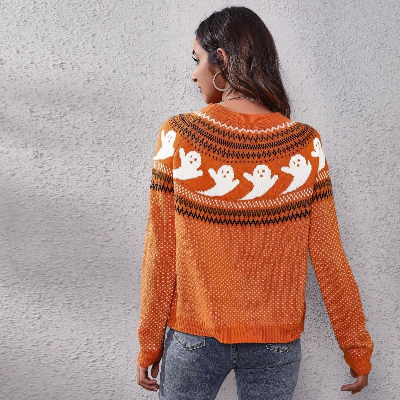 Chic and Original Women's Sweater in Black