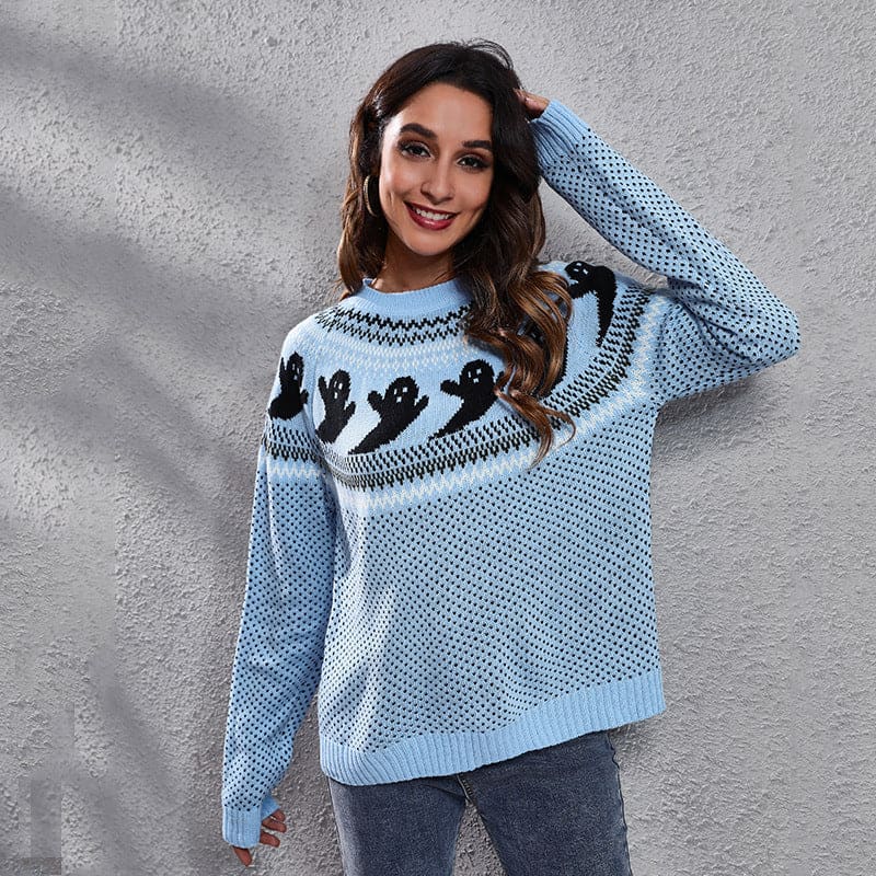 Chic and Original Women's Sweater in Black