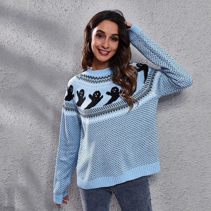 Chic and Original Women's Sweater in Black