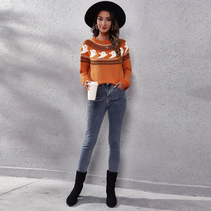 Chic and Original Women's Sweater in Black