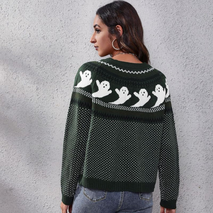 Chic and Original Women's Sweater in Black