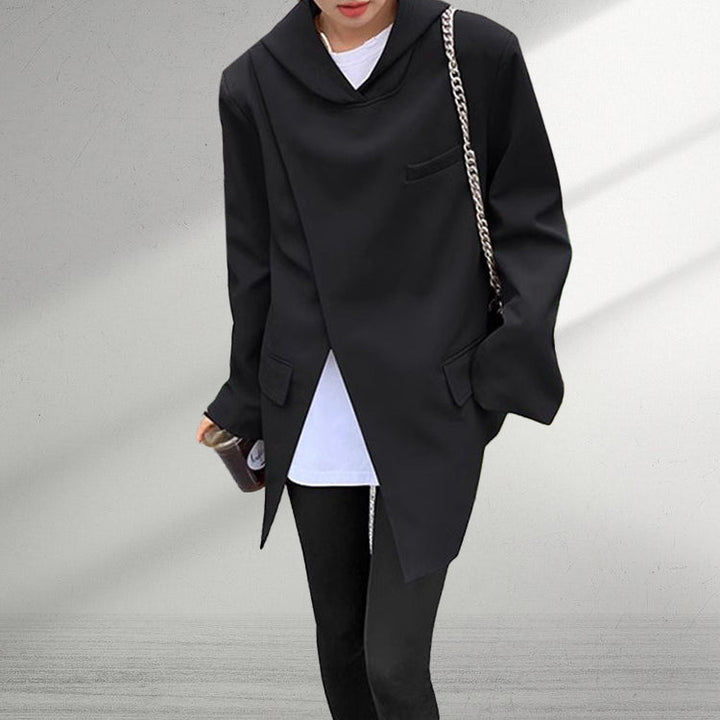 NOTHBURGA LONG BLAZER WITH HOOD