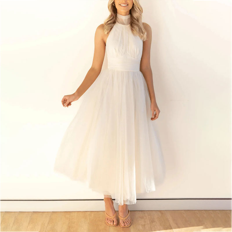 Aria-Turtleneck Trend Dress